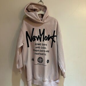 Zara Dusty Pink Hoodie
